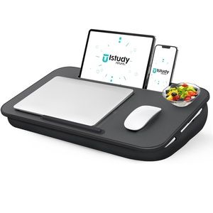 Portable Laptop Lap Desk with Pillow Cushion, Fits up to 17 inch Laptop